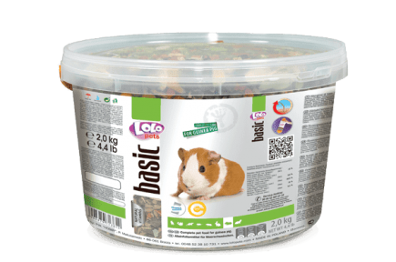 LoloPets Полнорационный корм для морской свинки ведро 3 л - 2 кг