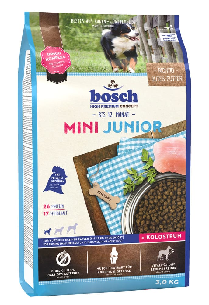 Bosch Junior Mini для щенков мини пород - 3 кг