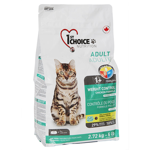1st Choice Weight Control корм для кошек, склонных к полноте  - 350 г