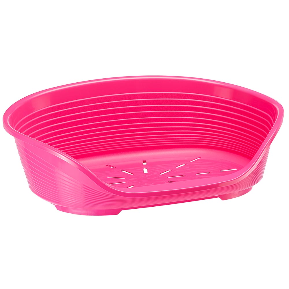 Ferplast SIESTA DELUXE 4  - место для собаки из пластика фуксия
