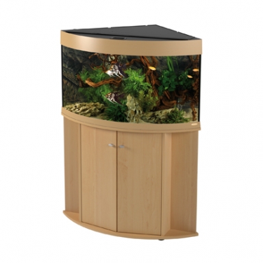 Ferplast DUBAI CORNER - аквариум угловой бук