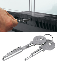 Ferplast KEY FOR EXPLORA 80/80H/110/110H  - замок к террариуму
