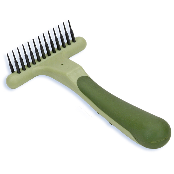 Safari UNDERCOAT RAKE двухрядные грабли для шерсти собак