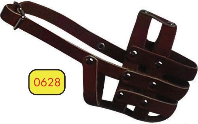 Collar - намордник мягкий №1 (спаниель), черный