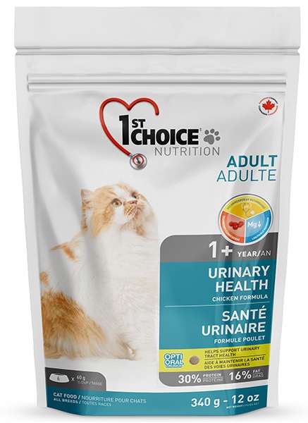 1st Choice Urinary Health корм для котов склонных к мочекаменной болезни - 340 г