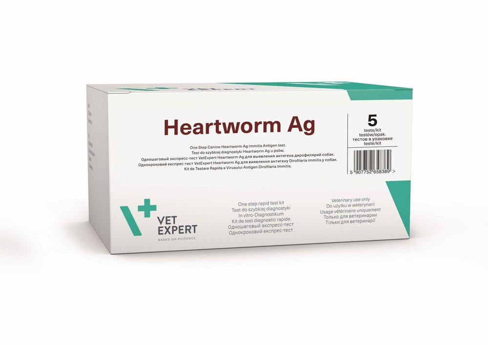 VetExpert Heartworm Ag - дирофілярія собак, експрес-тест (2 шт.)