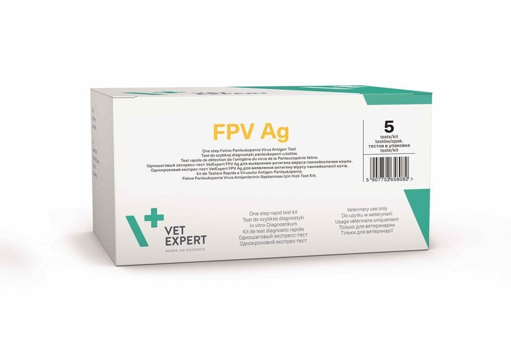VetExpert FPV Ag - вірус панлейкопенії кішок, експрес-тест (2 шт.)