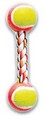 Lucky Fox Канат /грейфер/ кольоровий, 2 тінісні м'ячі XJ0050