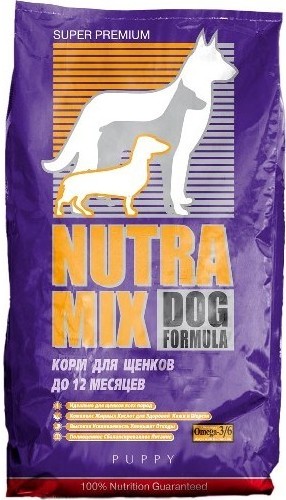 Nutra Mix Puppy корм для щенков (фиолетовая) - 3 кг