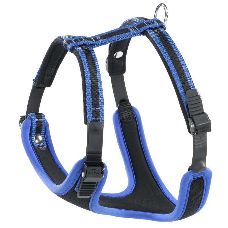Ferplast ERGOCOMFORT P M - шлейка синяя - нейлон