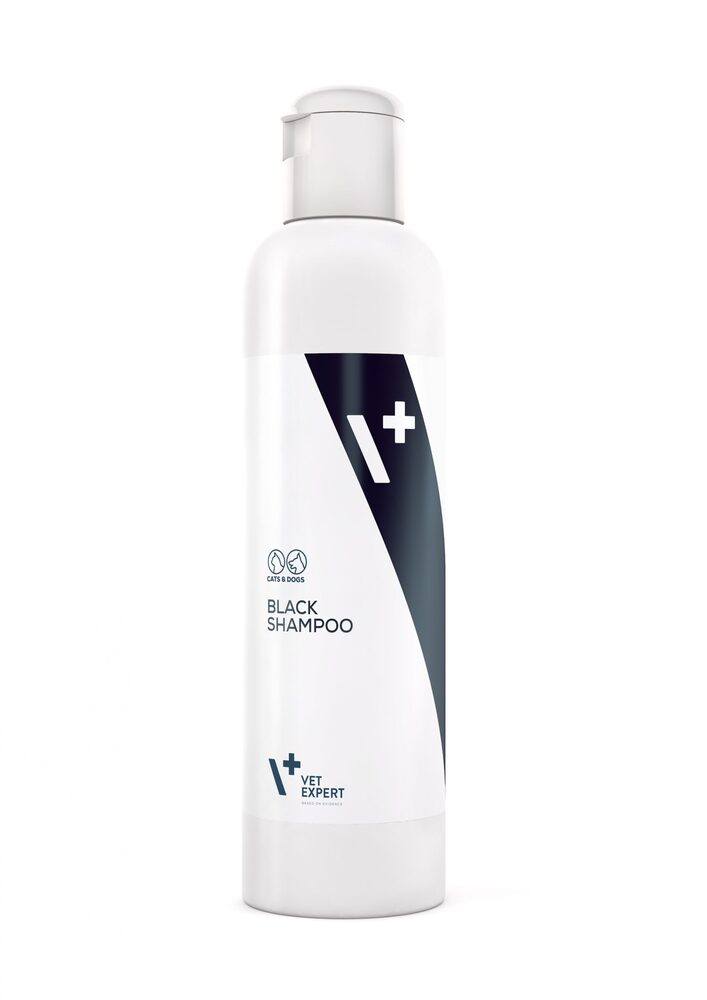 VetExpert Black Shampoo шампунь для собак и кошек с темным цветом шерсти 250мл