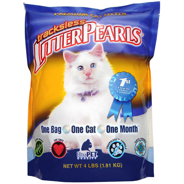 Litter Pearls TrackLess кварцевый наполнитель для туалетов - 7,6 л