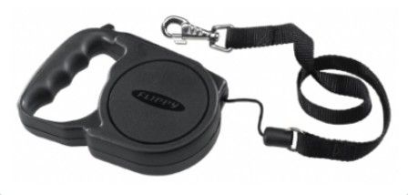 Ferplast FLIPPY REGULAR SMALL - рулетка-поводок со шнуром черная