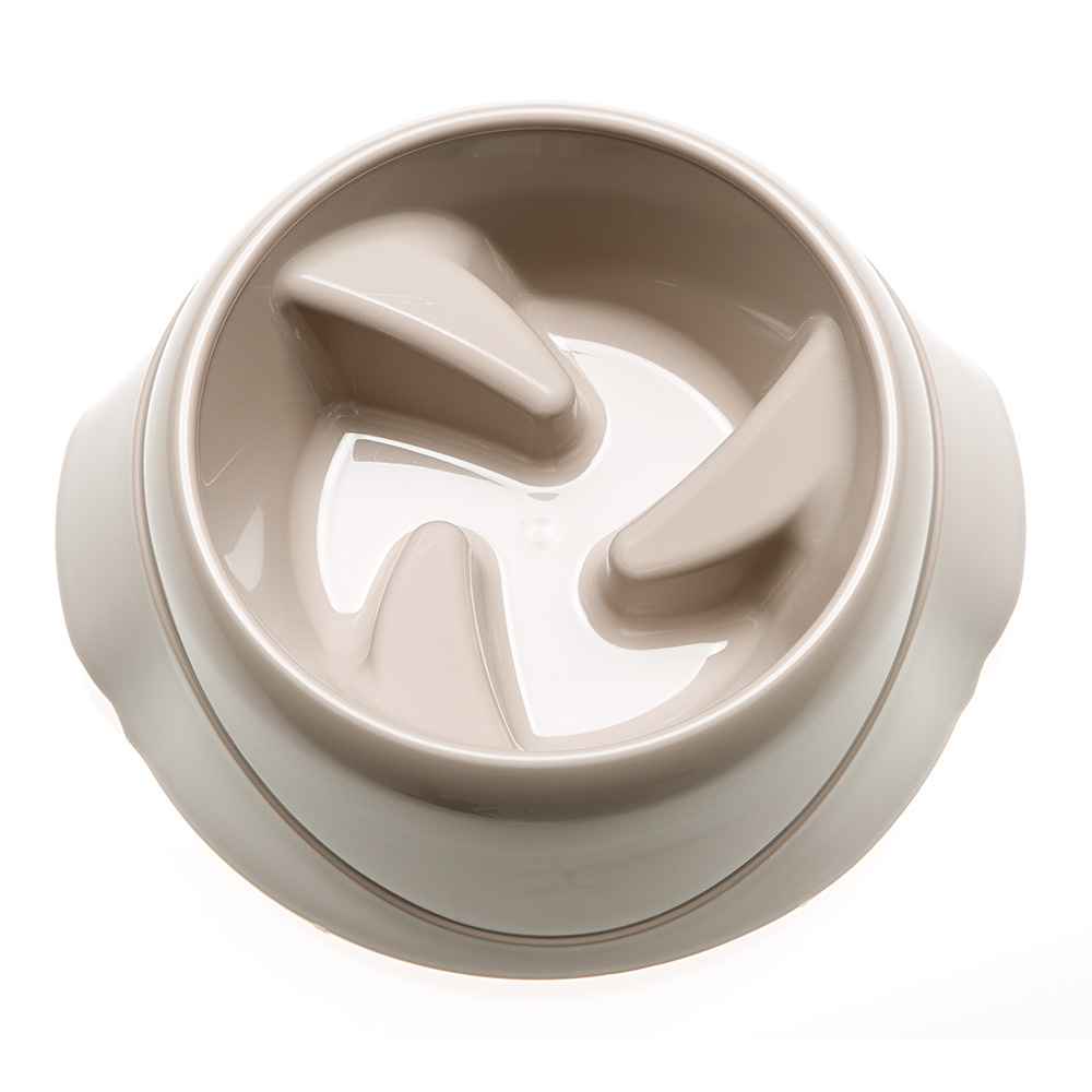 Ferplast MAGNUS SLOW SMALL - пластиковая миска для собак, замедляющая процесс еды. 0,5 л