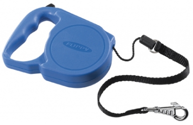 Ferplast FLIPPY REGULAR MEDIUM - рулетка-поводок со шнуром синяя