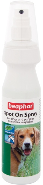 Beaphar Spot On Spray спрей от блох и клещей для собак - 150 мл