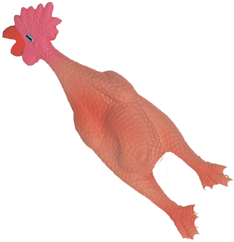 Karlie-Flamingo CHICKEN - игрушка для собак, латекс, 24см