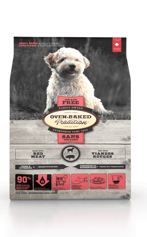 Oven-Baked Tradition Grain-Free Red Meat Dog Small Breeds сухой беззерновой корм со свежим красным мясом для собак малых пород на всех стадиях жизни - 2,27 кг