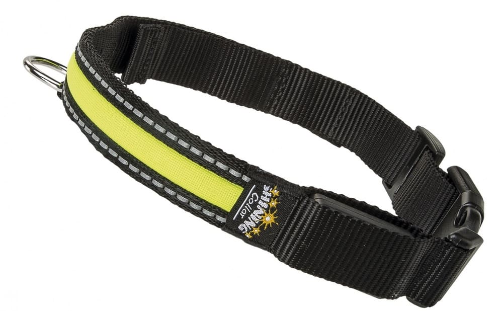 Ferplast NIGHT S - cветоотражающий и светящийся ошейник