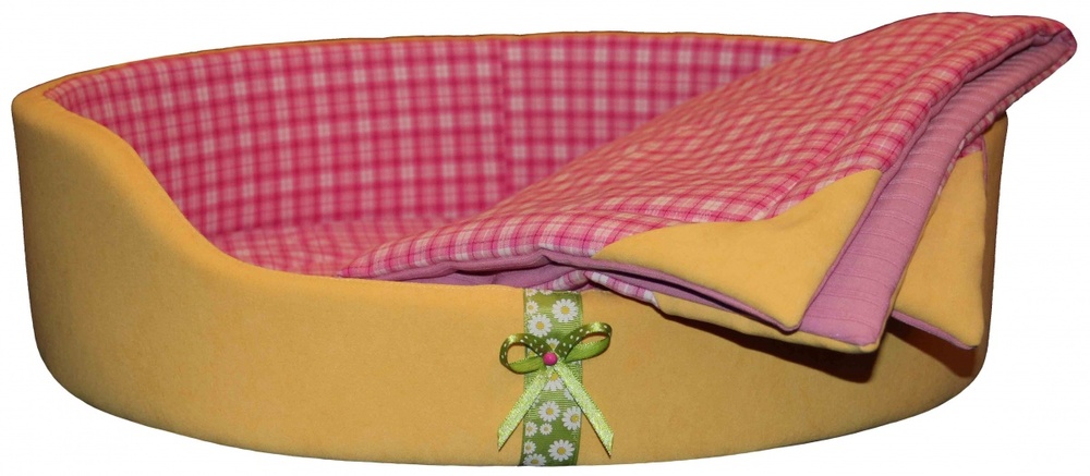 Модный зверь -  лежак Фьюжн  №4 с одеялом