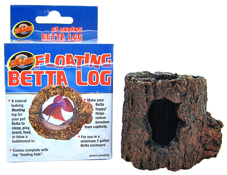 Floating Betta Log - плавающее укрытие для рыбок-петушков