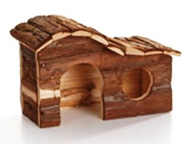 Pet Pro ФОРЕСТ АРКА домик для грызунов, дерево, вишня 26,5x16x13,5см