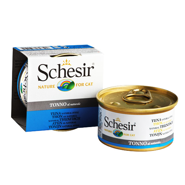 Schesir ТУНЕЦ в собственном соку (Tuna Natural Style) - 85 г