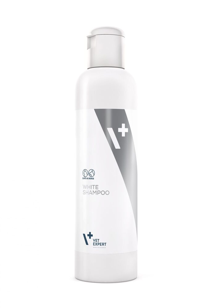 VetExpert White Shampoo шампунь для собак и кошек со светлым цветом шерсти 250 мл