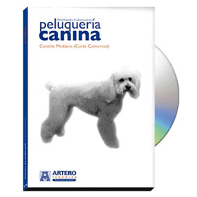ARTERO DVD STANDARD POODLE COMERCIAL CUT - обучающие диски по породному грумингу собак (стандартный груминг пуделя)