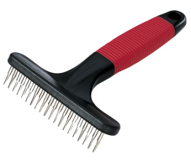 Ferplast GRO 5874 - гребешок 2 рядный с вращающимися зубьями