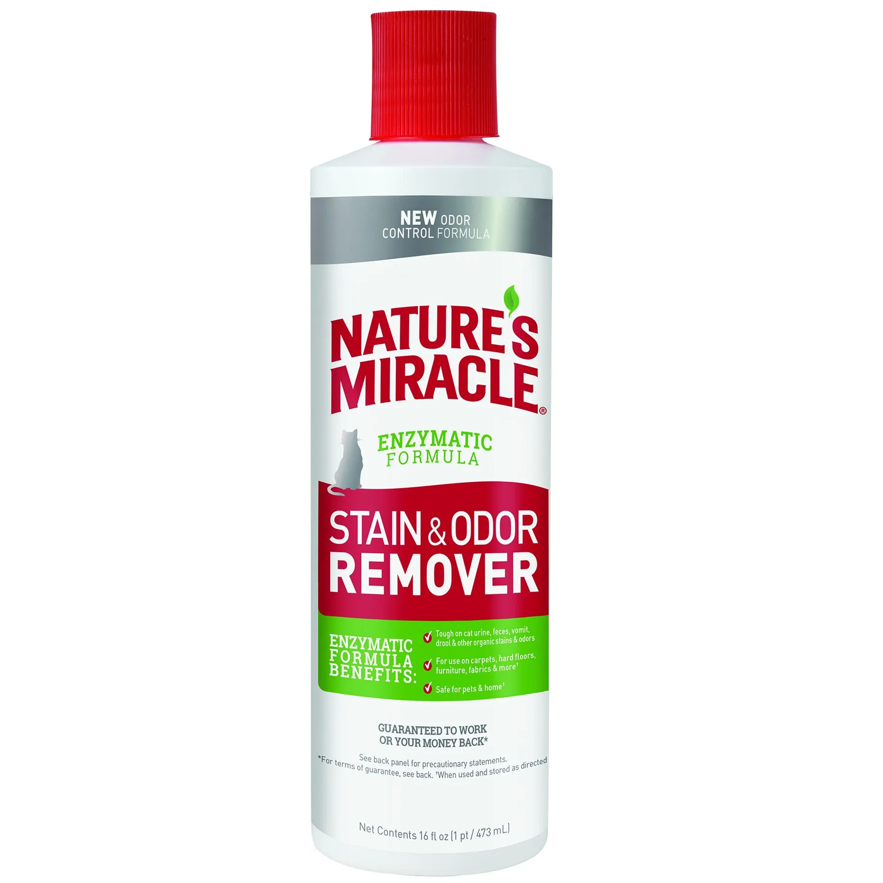 Nature`s Miracle Cat Stain&Odor Remover Pour средство для кошек, для устранения пятен и запахов - 473 мл