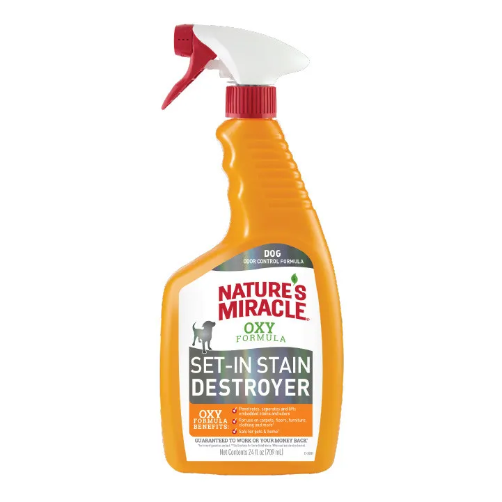 Nature`s Miracle Dog Orange Oxy Spray спрей для собак, устранение пятен и запахов - 709 мл