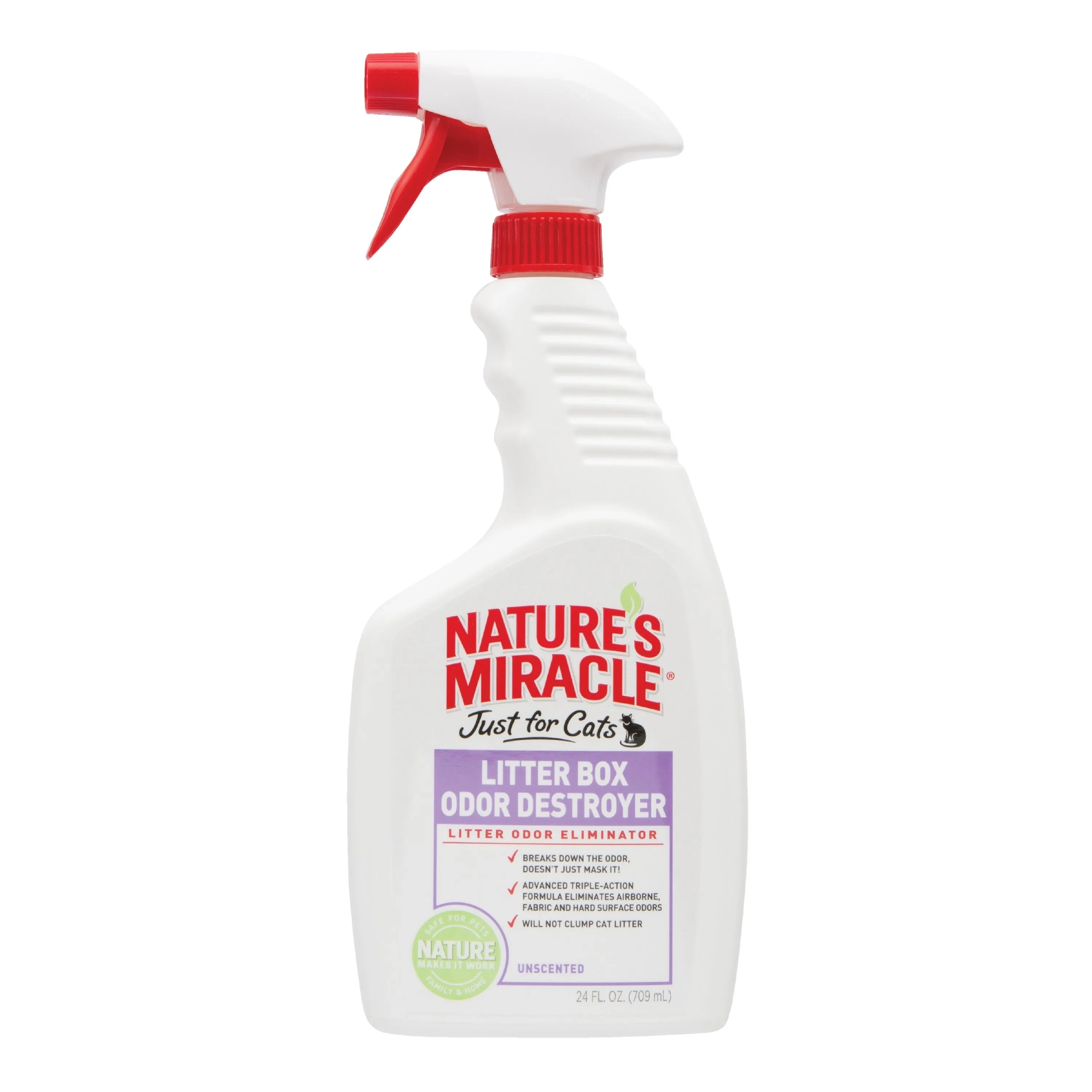 Nature`s Miracle Litter Box Odor Destr спрей для устранения запахов кошачьего туалета - 709 мл
