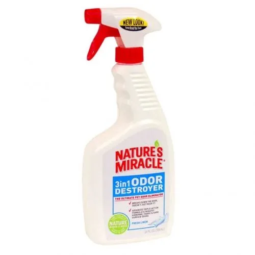 Nature`s Miracle Odor Destroyer средство для уничтожения запахов 3 в 1, спрей (с ароматом горной свежести) – 709 мл