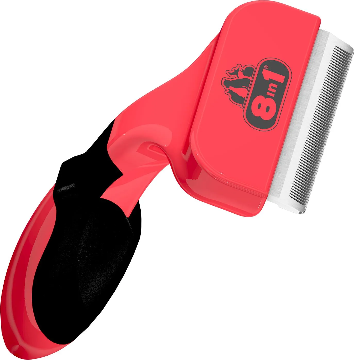8in1 Perfect Coat DeShedder Dog дешеддер для вычесывания собак (размер: M) – 6,5 см
