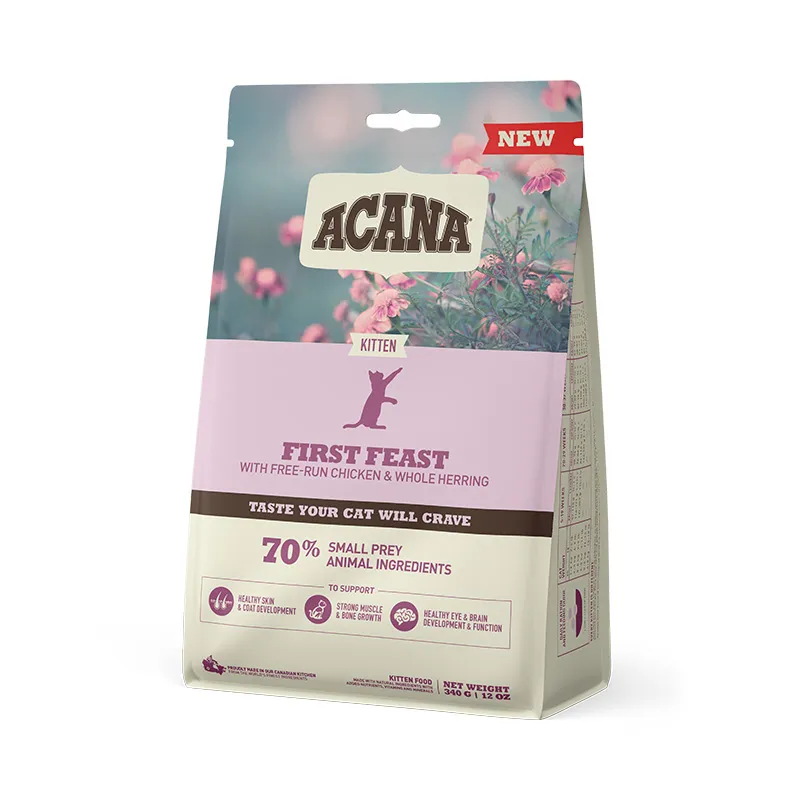 ACANA Kitten First Feast with Chicken&Herring сухий корм з куркою та оселедцем для кошенят - 340 г
