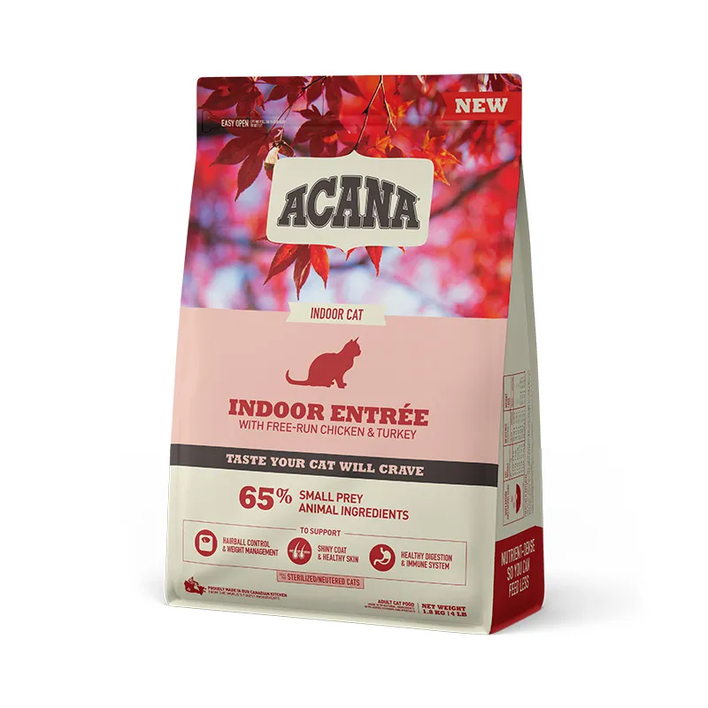 ACANA Cat Indoor Entrée Chicken&Turkey сухий корм з куркою, кроликом та оселедцем для дорослих котів - 1,8 кг