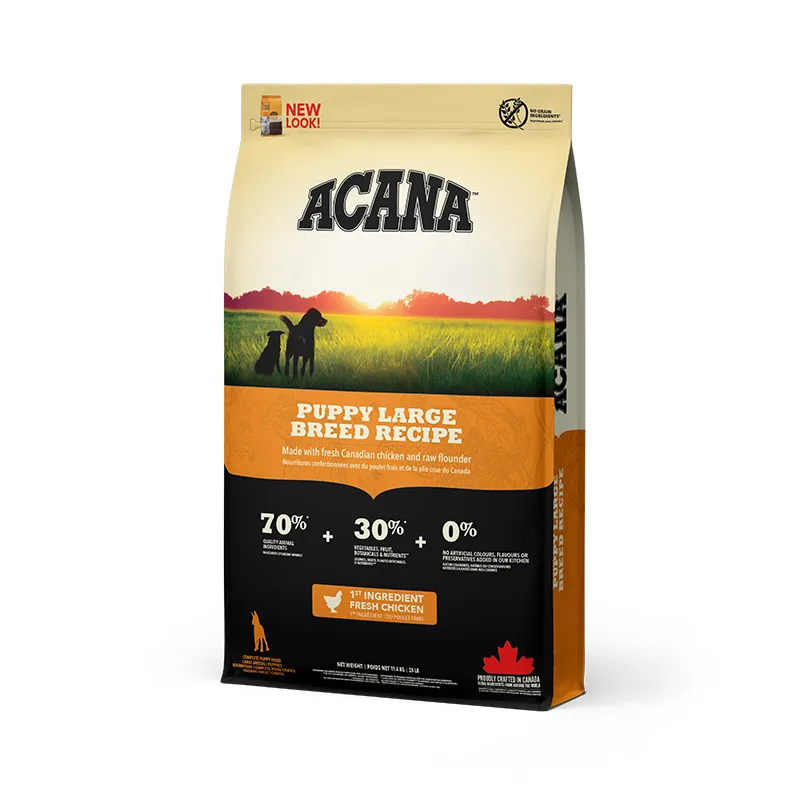 Acana Puppy Large Breed сухой корм с мясом цыплят для щенков больших пород - 11,4 кг