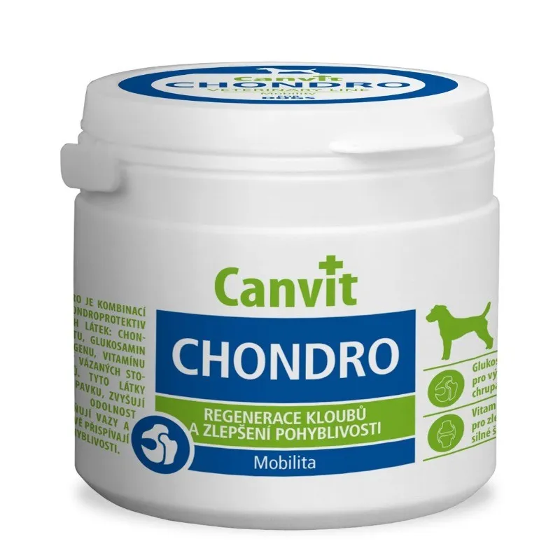 Canvit Chondro for Dogs таблетки для суставов, костей и хрящей собак до 25 кг (230 шт) – 230 г