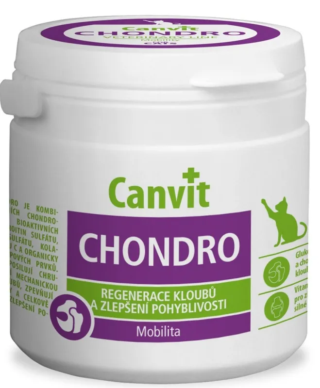 Canvit Chondro for Сats таблетки для кошек с проблемами суставов (100 табл) – 100 г