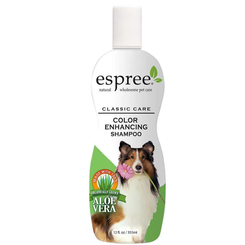 Espree Color Enhancing Shampoo цветонасыщающий шампунь для всех типов кожи с ромашкой и календулой для собак и кошек – 355 мл
