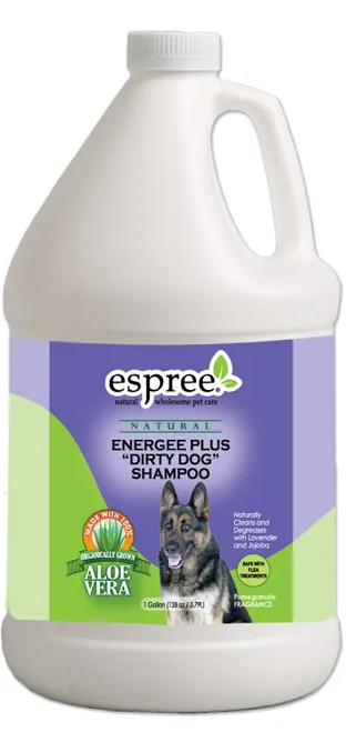 Espree Energee Plus Shampoo суперочищающий шампунь с дополнительной энергией для собак и кошек – 3,79 л