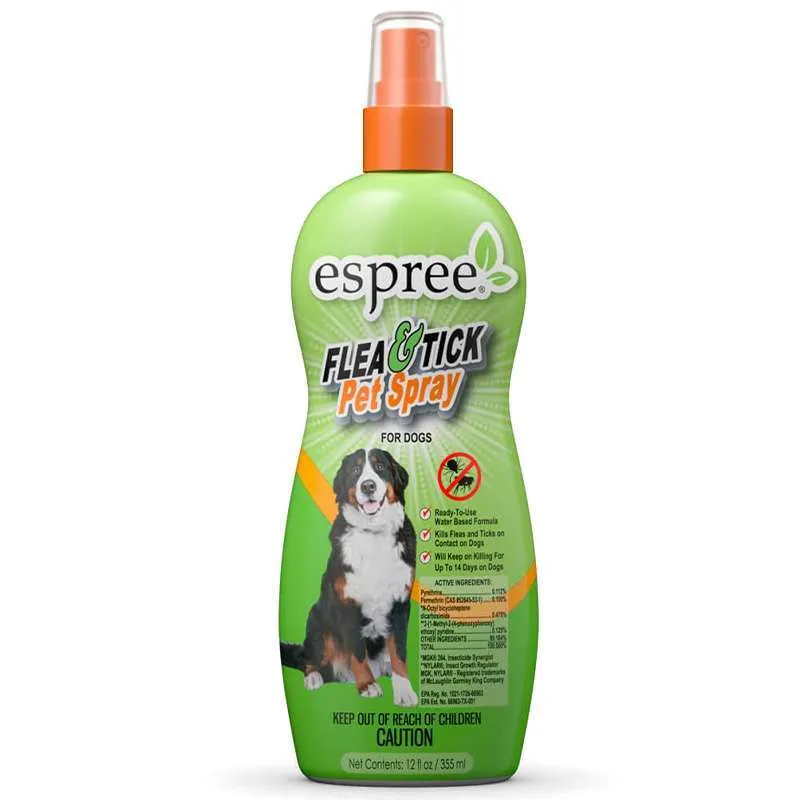 Espree Flea & Tick Spray репеллентный спрей для собак - 355 мл