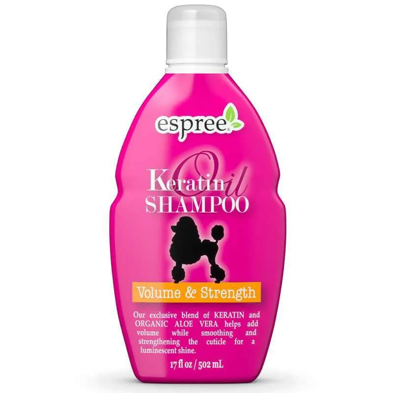 Espree Keratin Oil Shampoo шампунь с кератиновым маслом для укрепления и восстановления шерсти собак – 502 мл