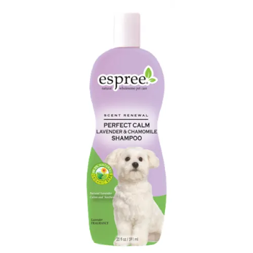 Espree Perfect Calm Lavender & Chamomile Shampoo успокаивающий шампунь из лаванды и ромашки для собак – 591 мл