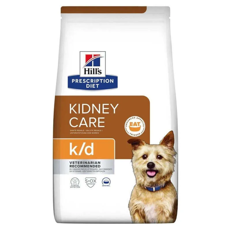 Hill's Prescription Diet k/d Kidney Care сухий корм дієтичний для собак при хронічних захворюваннях нирок та серця – 12 кг
