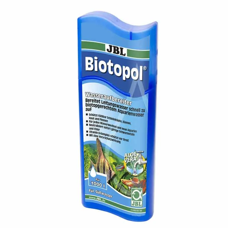 JBL Biotopol кондиционер для пресноводных аквариумов (на 1 000 л) – 250 мл