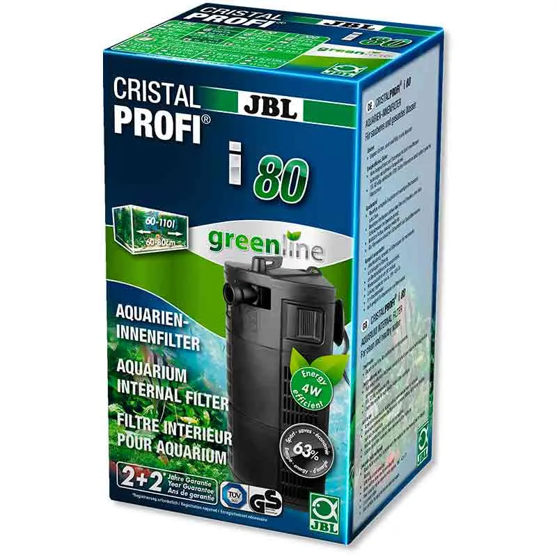 JBL Cristal Profi GreenLine i80 экономичный внутренний фильтр для аквариумов (300-800 л/ч до 110 л)