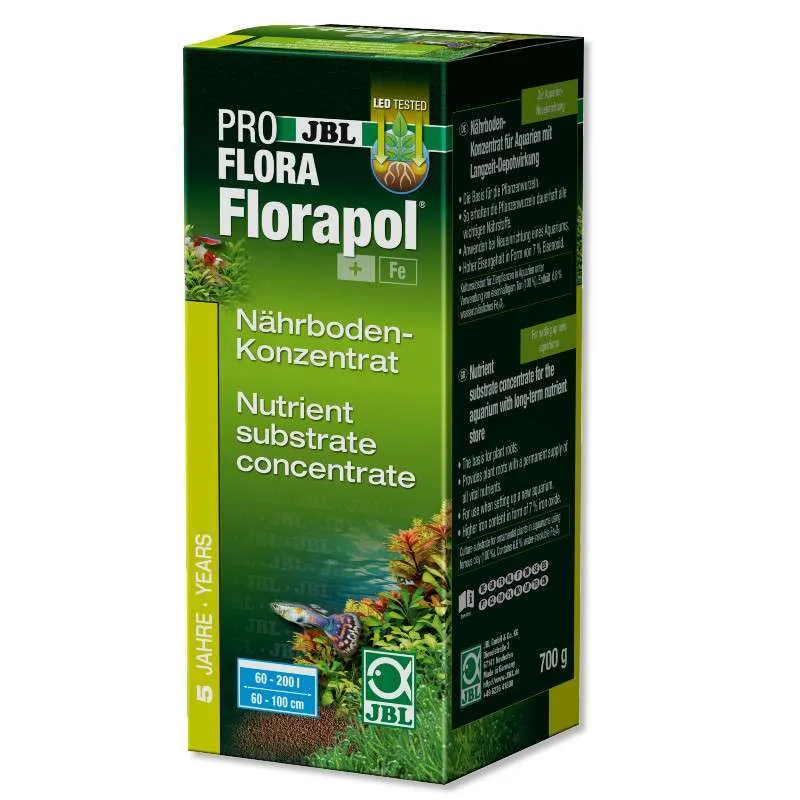 JBL PROFLORA Florapol 200 почвенное удобрение для пресноводных аквариумов - 700 г