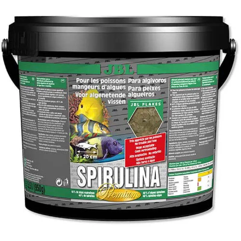 JBL Spirulina основной корм премиум-класса для водорослеидов – 5,5 л